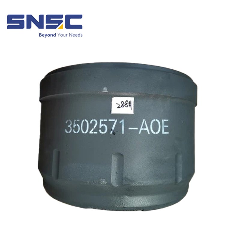 3502571-A0E 3502571A0E Good Quality FAW Jiefang Parts Truck Brake Drum